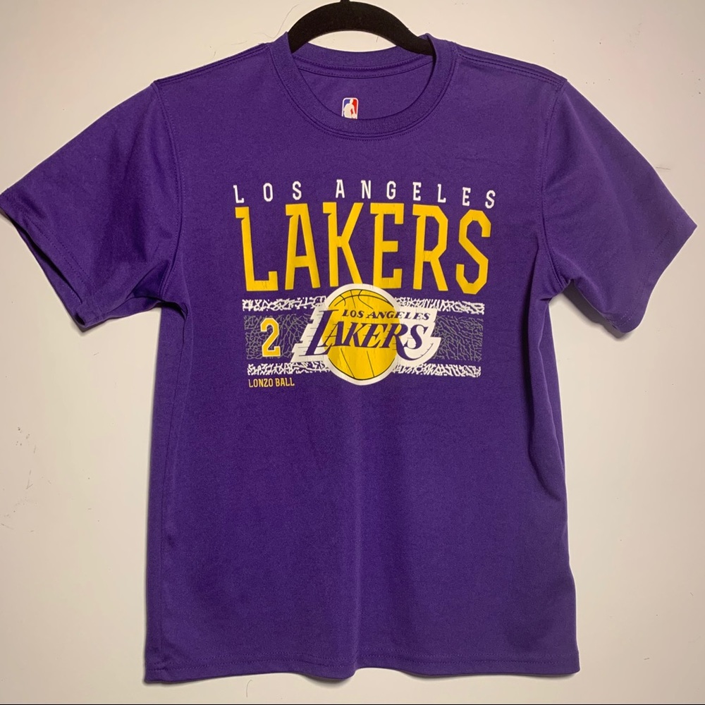 NBA L.A Lakers "Ball" shirt purple and gold